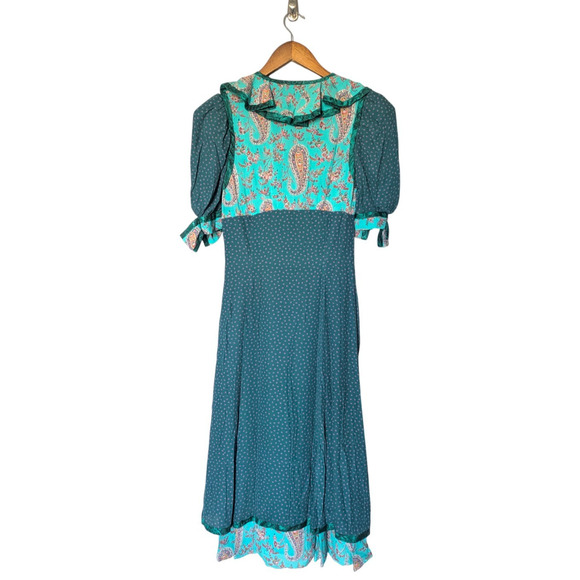 Alabama Shakespeare Festival ASF Theatre Costume Dress Rough Crossing 70s 80s - Picture 2 of 9